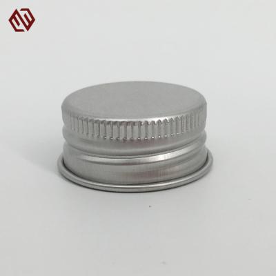 China Non Spill 18mm 28mm 38mm 53mm 58mm Gold Silver Black Aluminum Bottle Cap for sale