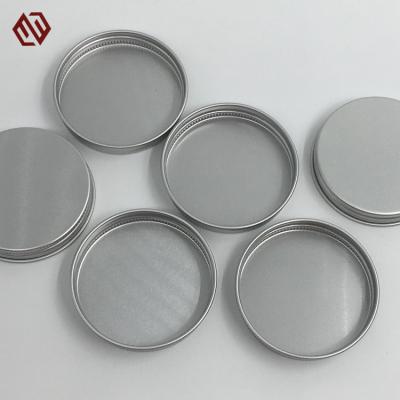 China Non Spill Metal Tin Can Container Manufacturer Round Aluminum Jar Can 10g 15g 20g 25g 30g 50g 60g 80g 100g Stocked Cosmetic Aluminum Tins for sale