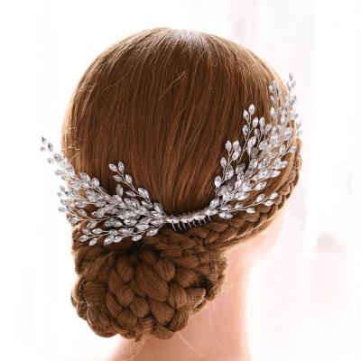 China Perfect for wedding party headpiece set wedding hair vine, wedding hair vine leaves for sale