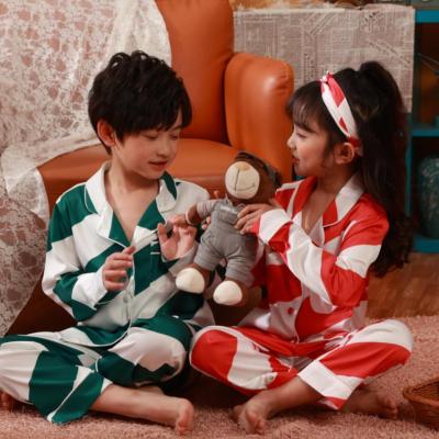 China QUICK DRY kids pajamas set boys girl 2021 volume-Wholesale-Children-cute pajamas with headband Christmas pajamas kids for sale