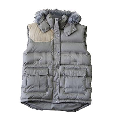 China Wholesale Breathable Winter Vest, New Design Men's Down Vest for sale