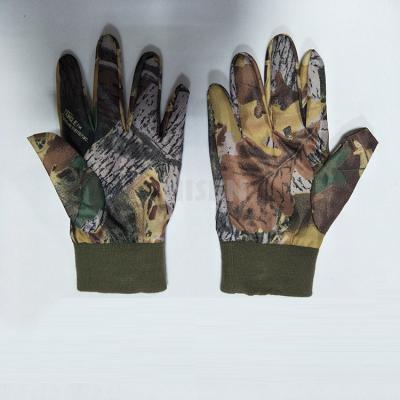 China Good Quality Camouflage Waterproof Tactical Hunting Shooting Gloves HS-HT-138 for sale