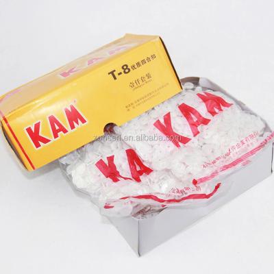 China Viable KAM Plastic Snap Buttons Round T8 Shiny Regular Size With 1 Large Cap And 1Small Cap 60 Colors In Stock for sale