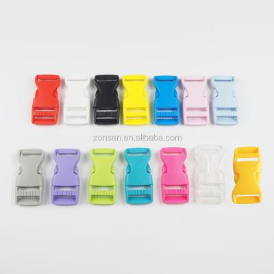 China KAM Colored Plastic Side Release Buckle 25mm Quick Release Plastic Adjustable Buckles For Backpacks 14 Colors In Stock for sale