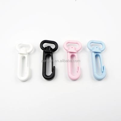 China KAM 13MM Rotation Plastic Plastic Hook 360 Degree Snap Hook Swivel For Lanyard Or Belt Strap 4 Colors In Stock High Quality for sale