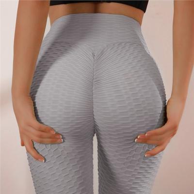 China Breathable Customizable Logo Jacquardfitness Hip Lift Woman High Waisted Yoga Short Leggings for sale