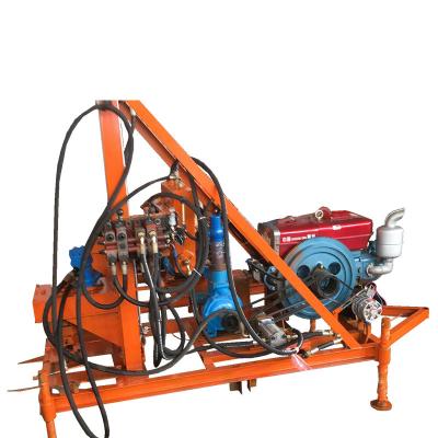 China Plant Tractor Mounted Water Well Drill Machine With Wheels for sale