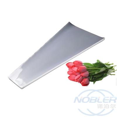 Κίνα 200Pcs Clear Plastic Rose Flower Bouquet Sleeves Cellophane Floral Wrapping Bags προς πώληση