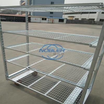 China Iron Material Danish Car Danish Flower Trolley To Seedling Sprout for sale