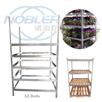 China Sterk en duurzaam metaal zonder bouten Rivet Storage Flower Rack Racks 1320*1000mm Te koop