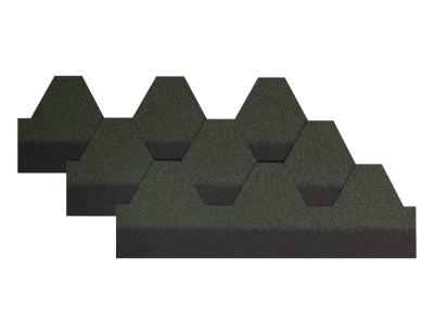 China With High Quality Cheap Tape Mosaic Fiberglass Asphalt Roofing Shingles for sale