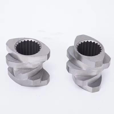 Chine Screw et baril extrudés à haute précision Segment d'élément de vis pour machine à extruder à double vis à vendre