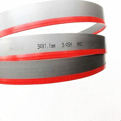 China Metal cutting band saw blade m42 34*4570 and band sawing blade metal cutting for sale