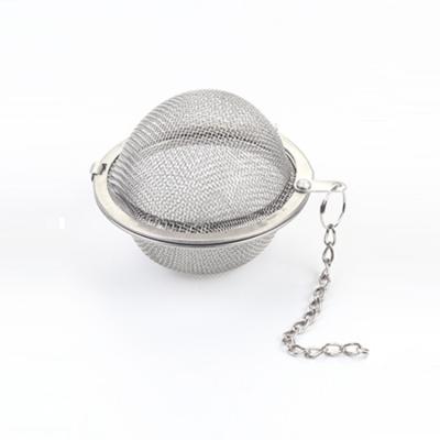 China Wholesale Reusable Modern Simplicity Food Grade Stainless Steel Mesh Ball Tea Infuser Strainer for sale