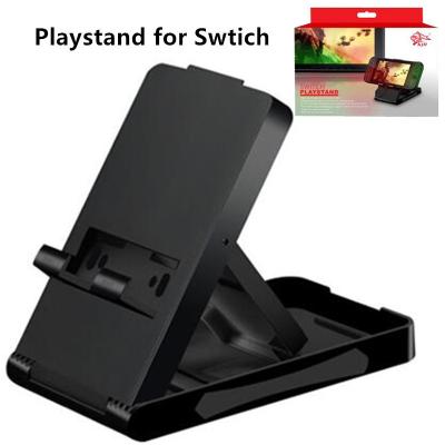 China Adjustable Portable Playstand Dock Bracket Stand for Switch Black Color with Gift Box for sale