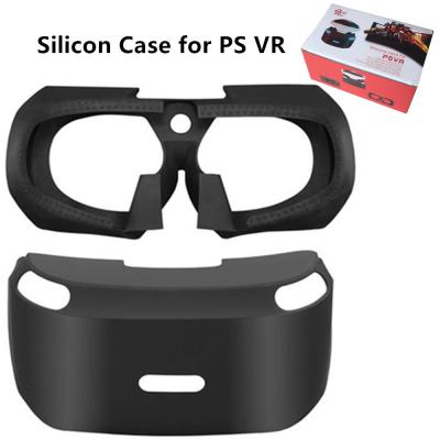 China Durable Protective Inner eyes and Outter part Soft Silicon Rubber Skin Cover Case for PS VR for sale