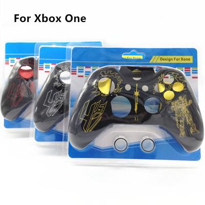 China Robot Pattern Soft Protective Silicon Gel Rubber Cover Skin Case for Xbox One Controller for sale