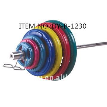 China Home\Gym\Coated Sports Performance 135kg OR Painted Adjustable Colored Rubber Barbell Set / SportsBarbell Set for sale