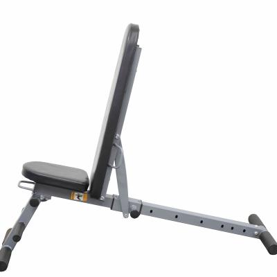 China Durable, strudy foldable weight bench and sit bench for upright, incline, drop, and flat exercise for sale