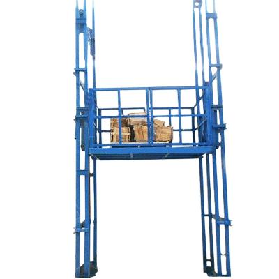 China 5 Ton Hydraulic Lift Low Noise And H Rail Guide Straight Lift Freight Elevator Steel Cheap Residential Small Size Manual China Platform Stair Lift For Sale for sale