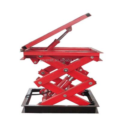 China Low Noise Cargo Lift Quality Ce Certificated Hydraulic Electric Scissor Goods Lift Table for sale