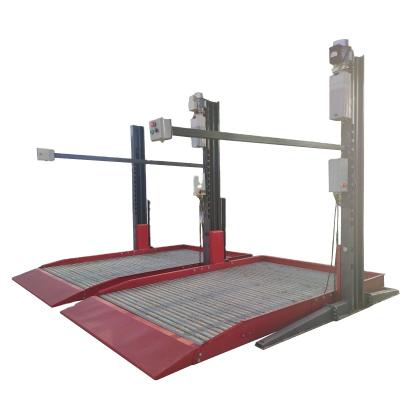 China 7LSJC Shandong SevenLift 3000kg Garage Car Service Hydraulic Scissor Car Lift Low Noise and Low Price Waterproof Platform for Earth House for sale