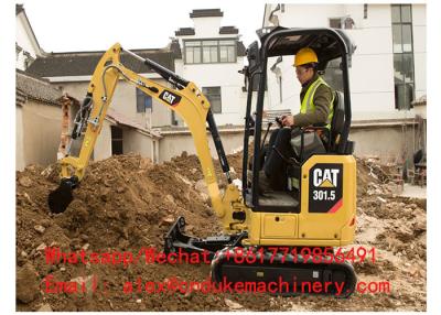 China Correa eslabonada de acero Mini Type Multifunction Excavator del CAT 301,5 de alta calidad en venta