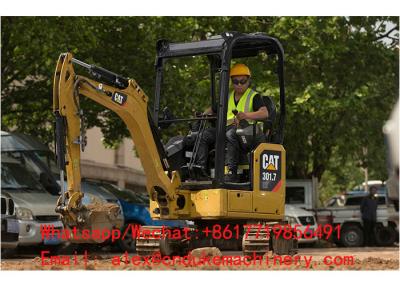 China Correa eslabonada de acero de alta calidad Mini Type Multifunction Excavator del CAT 301.7CR en venta