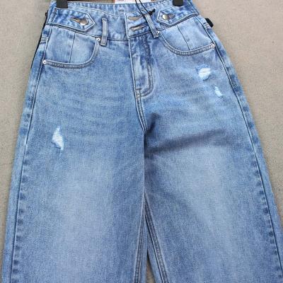 China Breathable 10 x 7 OE Thread C/P/R Denim Fabric No Stretch 12 oz Quality Jeans Fabric for sale