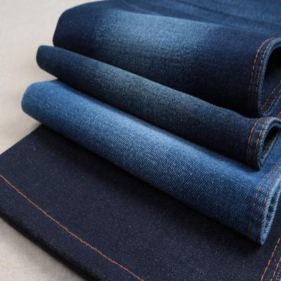 China Wear Resistant 14oz Polyester Cotton Denim Fabric For Uniform / Workwear for sale