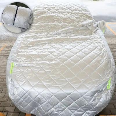 China Anti Sunlight & Snow All Season Portable Shade Front Windshield Antifreeze Car Snow Cover For Protection Car Accessories for sale