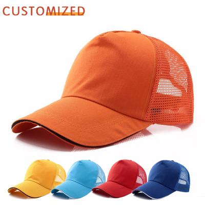 China breathable & waterproof breathable & 2022 New Design Logo 6 Panel Mesh Fully Volunteer Custom Trucker Waterproof High Quality Classic Fit Hats Wholesale Unisex Hats For Men for sale