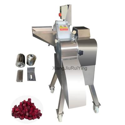 China Dicer Commercial Vegetable Pineapple Banana Slicer Machinery Repair Shops Fruit Dicing Machine for sale