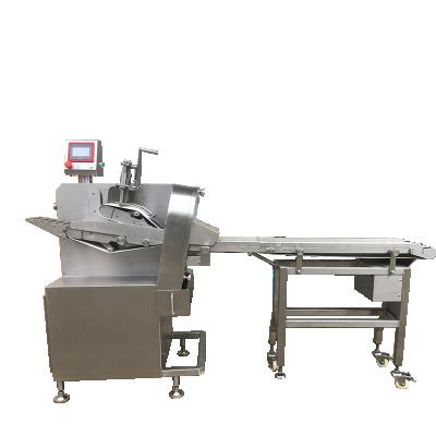 China Hotels Ham Slicer /Meat Processing Machinery Commercial Fresh Slicing Machines /Cooked Meat Slicing Machine With Portion Function for sale