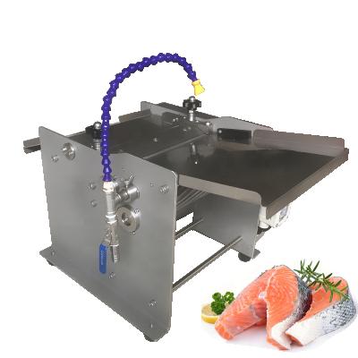 China Hotel Factory Semi-automatic Salmon Fish Skin Peeling Machine Supply for sale