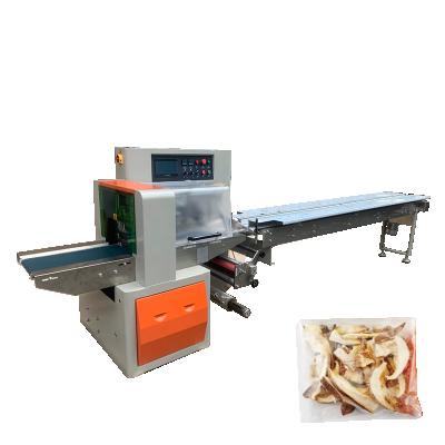 China Automatic Vegetable Type Salad Vegetable Packaging Machinery Repair Shops Fruit Flow Packing Machine Conveyor Equipment for sale