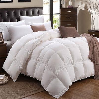 China Hotel Comforter Eco-Friendly Custom Inner Comforter Super King Duvet Inner Comforter Set For Hotel Feather Filled for sale