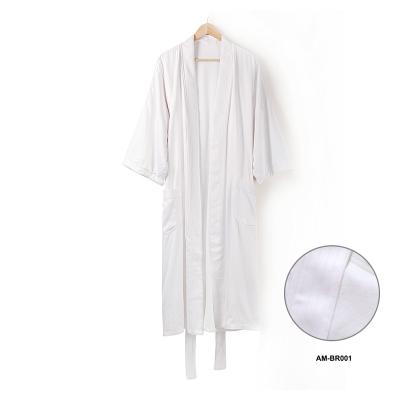 China Wholesale Absorbent bathrobe men women cotton tencel long robe white soft breathable hotel bathrobe QUICK DRY home use for sale