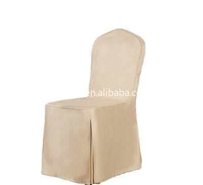 China Factory Wholesale Durable Hotel Banquet Chair Cover Flower Design Wedding Chair Cover Sashes Party Chair Cover for sale