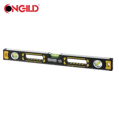 China Two Color Aluminum Handle Box Aluminum Spirit Level for sale