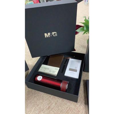 China Custom Recycled Gift Box Materials Black Hand Coffee Grinder Luxury Gift Box Kit Top Open Cardboard Box With EVA Foam for sale