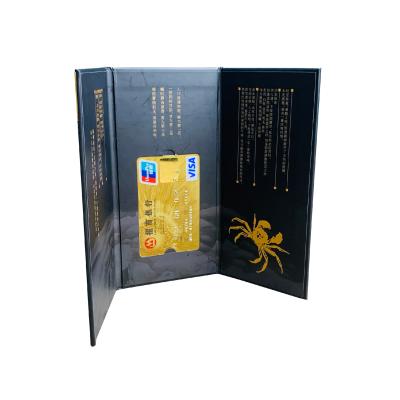 China Biodegradable Luxury Thick Cardboard Credit Card Gift Box Credit Card Gift Box Packaging for sale