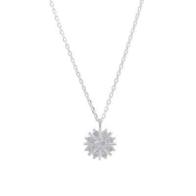 China High Quality Cute 925 Sterling Silver Women Star Jewelry Silver Party Necklace Unique Gift for sale