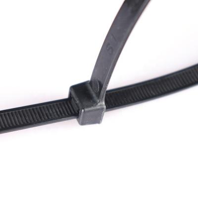 China Black nylon anti static tension wire cable ties/adjustable cable ties for electronic industrial/self locking nylon cable ties for sale