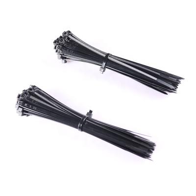 China Tight Strong Self-locking Nylon Wire Zip Ties Cable Ties Plastic Wraps Cut Resistant Ever for sale