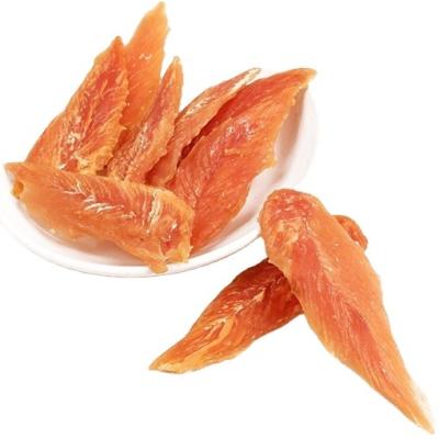 China Good Sustainable Pet Supplies Pet Treats Pet Food For Dog And Cat Nature Dried Chicken Fillet Snacks for sale