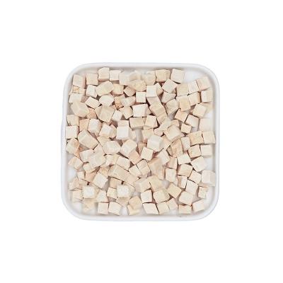 China FD Sustainable Treats Korean Popular Chicken Breast Cube Freeze Dried Pet Treats Pet Food for sale