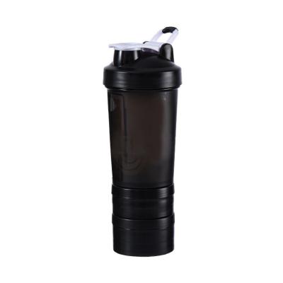 China Smart Water Bottle Shaker Bottle Portable Fitness Sustainable Shaker Bottle Plastic Stocked Eco-Friendly Custom Logo for sale