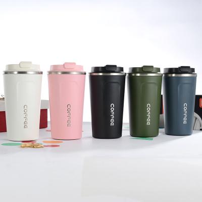 China Wholesale PORTABLE Vacuum Insulated Water Bottle 500ml 304 Stainless Steel Double Wall Tumbler 16oz Cup for sale