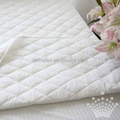 China Anti-bacteria Hotel Mattress Protector, Quilted Mattress Protector, White Mattress Protector for sale